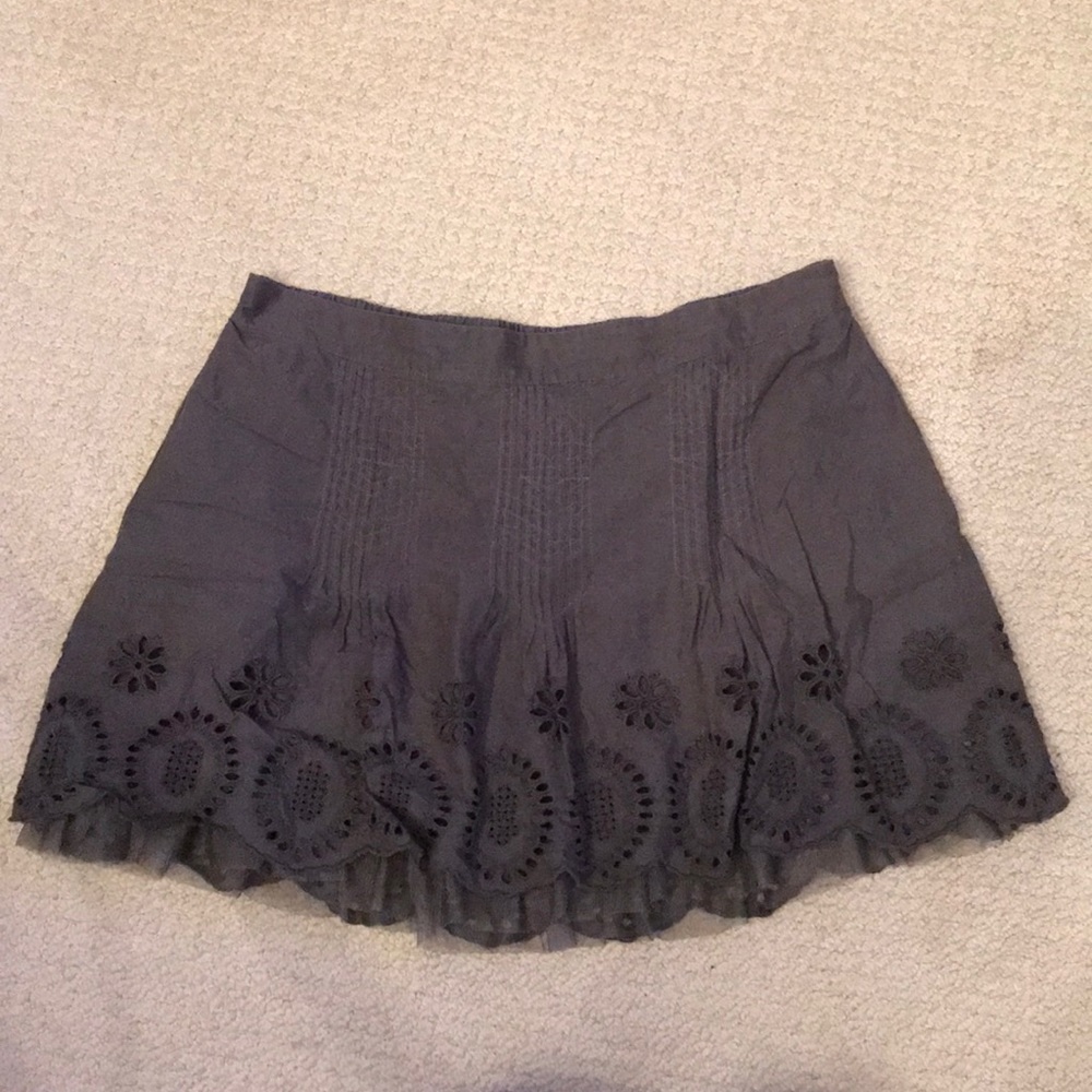 Aerie gray skirt